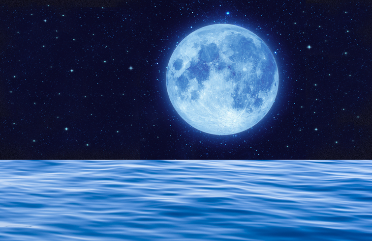 Full Moon with Water